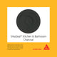 Sika Charcoal Silicone Sealant 300ml Kitchen Bathroom Waterproof Seal