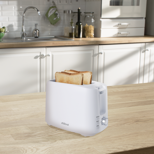 Mistral 2 Slice Toaster - 1.3m Cord - Self-Centring Slots - 7 Browning Controls – view 2 - Auzzistore