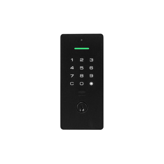 Lockwood Secure Touch Keyed Digital Deadbolt - 68mm x 147.7mm - Black Matt - Keyless Entry, Auto-Locking - Auzzistore