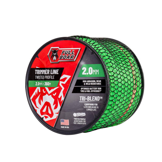 Full Boar Trimmer Line - 2.0mm x 360m - Twisted Profile - Durable & Efficient – view 2 - Auzzistore