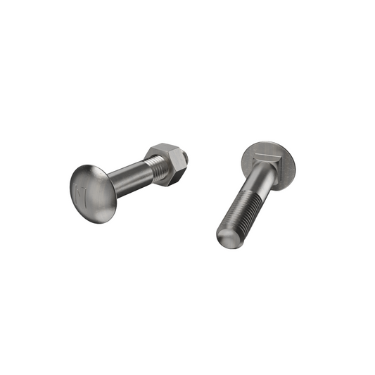 Zenith Cup Head Bolt - M12 x 65mm - Stainless Steel 304 - Rust Resistant - Auzzistore