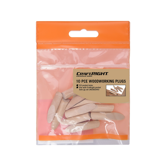 Craftright Woodworking Plug - 50mm x 60mm x 30mm - Timber - 10 Pack - Auzzistore