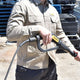 Dewalt Khaki Granite Long Sleeve Button Up Shirt XXL - Durable - Comfortable