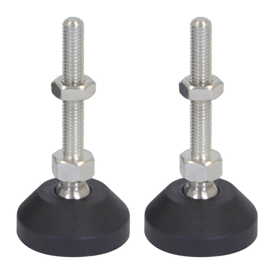 Richmond Ball Jointed Levelling Foot 40mm Zinc Plated 2 Pack - Auzzistore