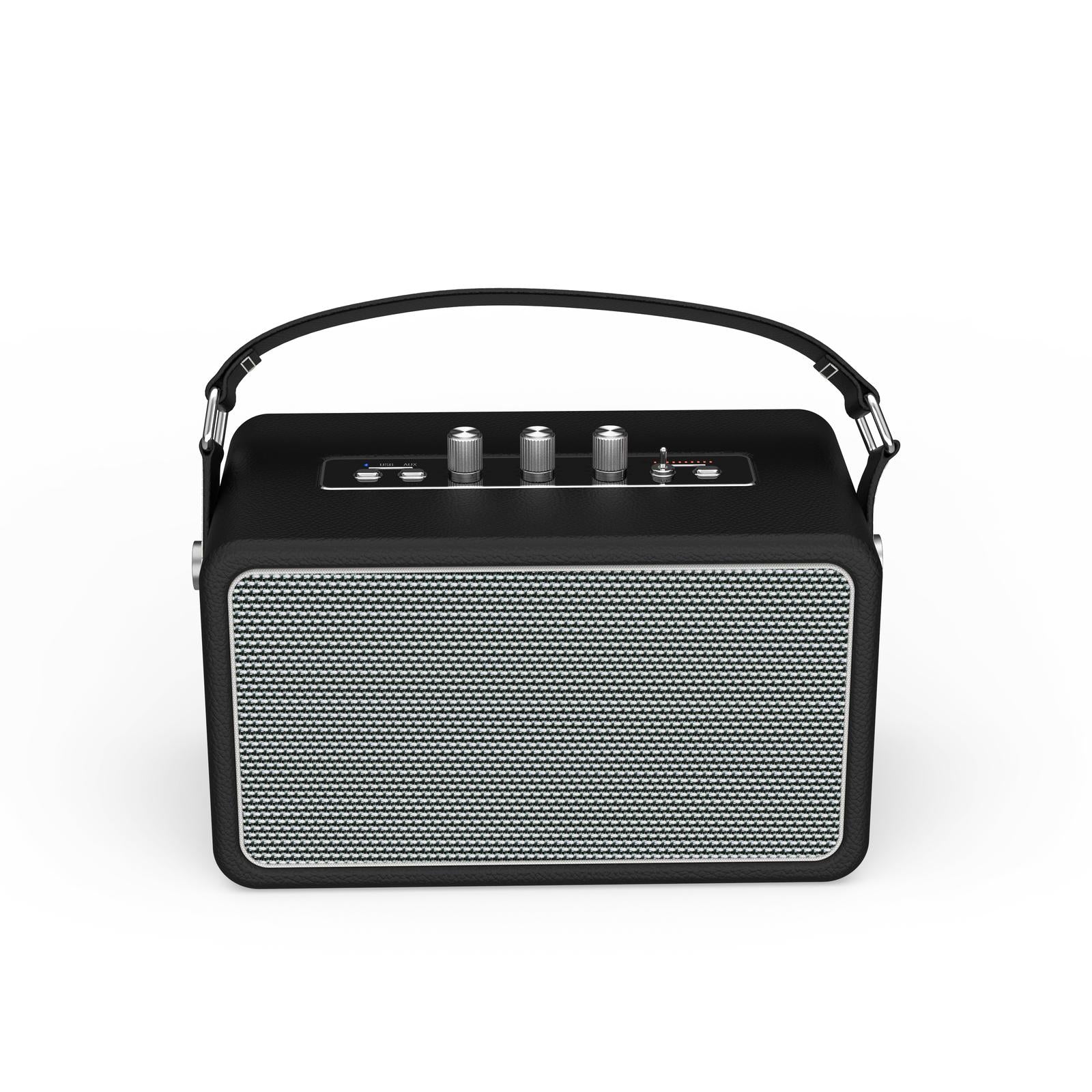 Guitar Amp Style 2.0 Active Bluetooth Speaker (Black)