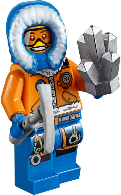 LEGO 60032 Arctic Snowmobile with Sled & Explorer Minifigure
