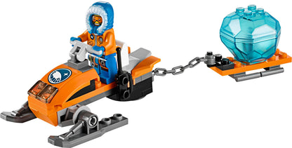 LEGO 60032 Arctic Snowmobile with Sled & Explorer Minifigure