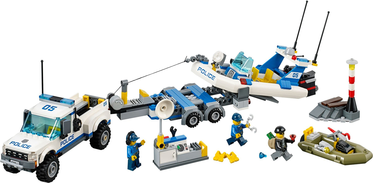 LEGO 60045 Police Patrol Speedboat Chase