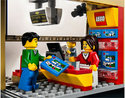 LEGO 60050 City Train Station with Taxi, Shop & Minifigures
