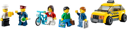LEGO 60050 City Train Station with Taxi, Shop & Minifigures