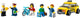 LEGO 60050 City Train Station with Taxi, Shop & Minifigures – view 7