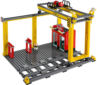 LEGO 60052 Cargo Train: Remote Control Train Set with Tracks & Minifigures