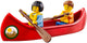 LEGO 60057 Camper Van with Canoe & Minifigures – view 4