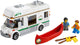 LEGO 60057 Camper Van with Canoe & Minifigures – view 6