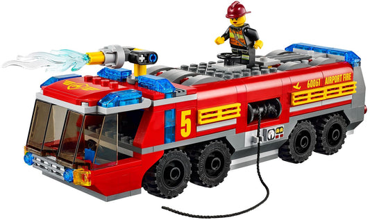 LEGO 60061 Airport Fire Truck with Water Cannon & Fire Hose – view 2 - Auzzistore