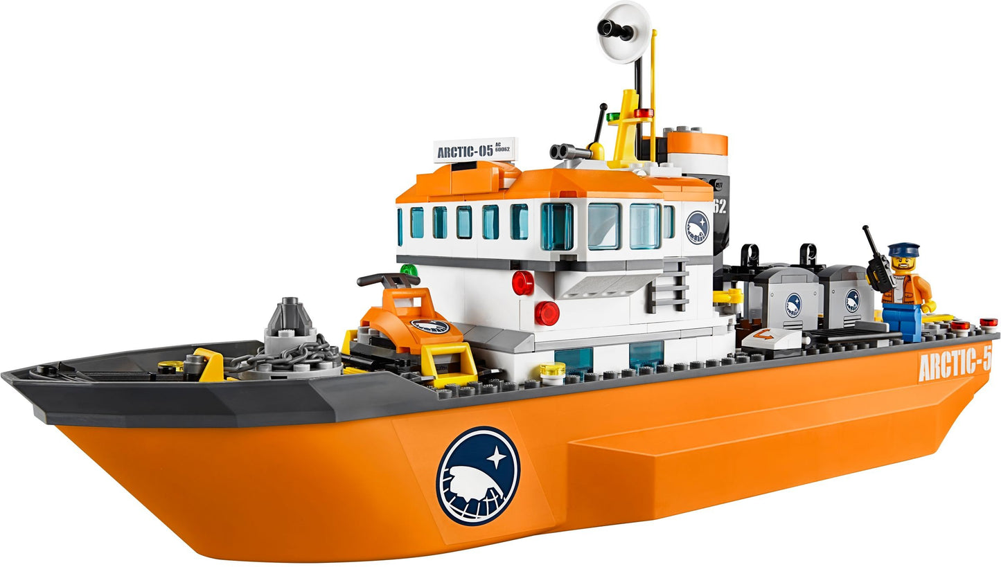 LEGO 60062 Arctic Icebreaker: Polar Exploration Ship & Research Base