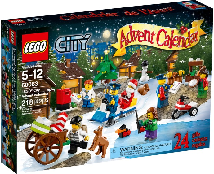 LEGO 60063 City Advent Calendar: Christmas Fun!