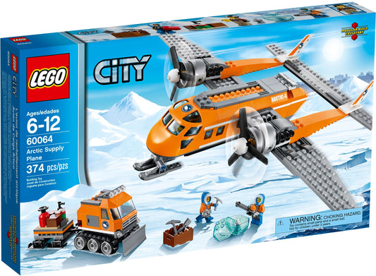 LEGO 60064 Arctic Supply Plane & Utility Vehicle - Auzzistore