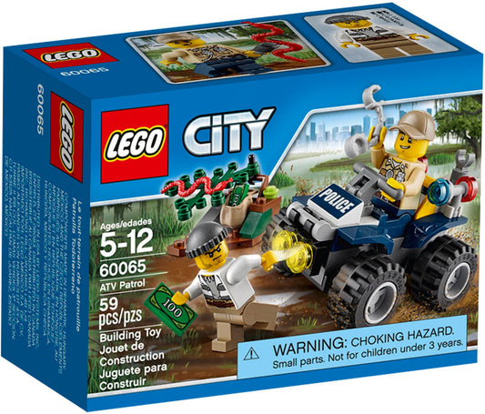 LEGO 60065 ATV Patrol: Police Swamp Chase - Auzzistore