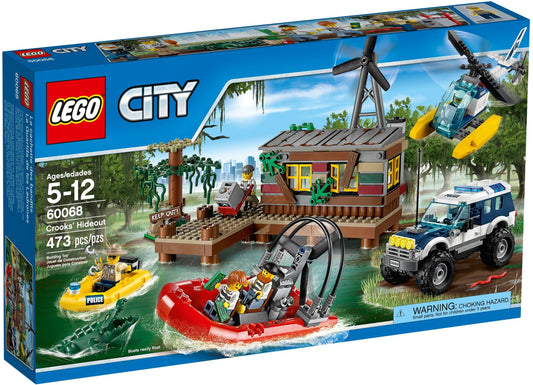 LEGO 60068 Crooks' Hideout Swamp Police Chase - Auzzistore
