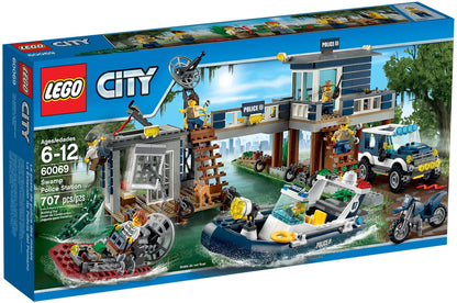LEGO 60069 Swamp Police Station Playset: Catch the Crooks!