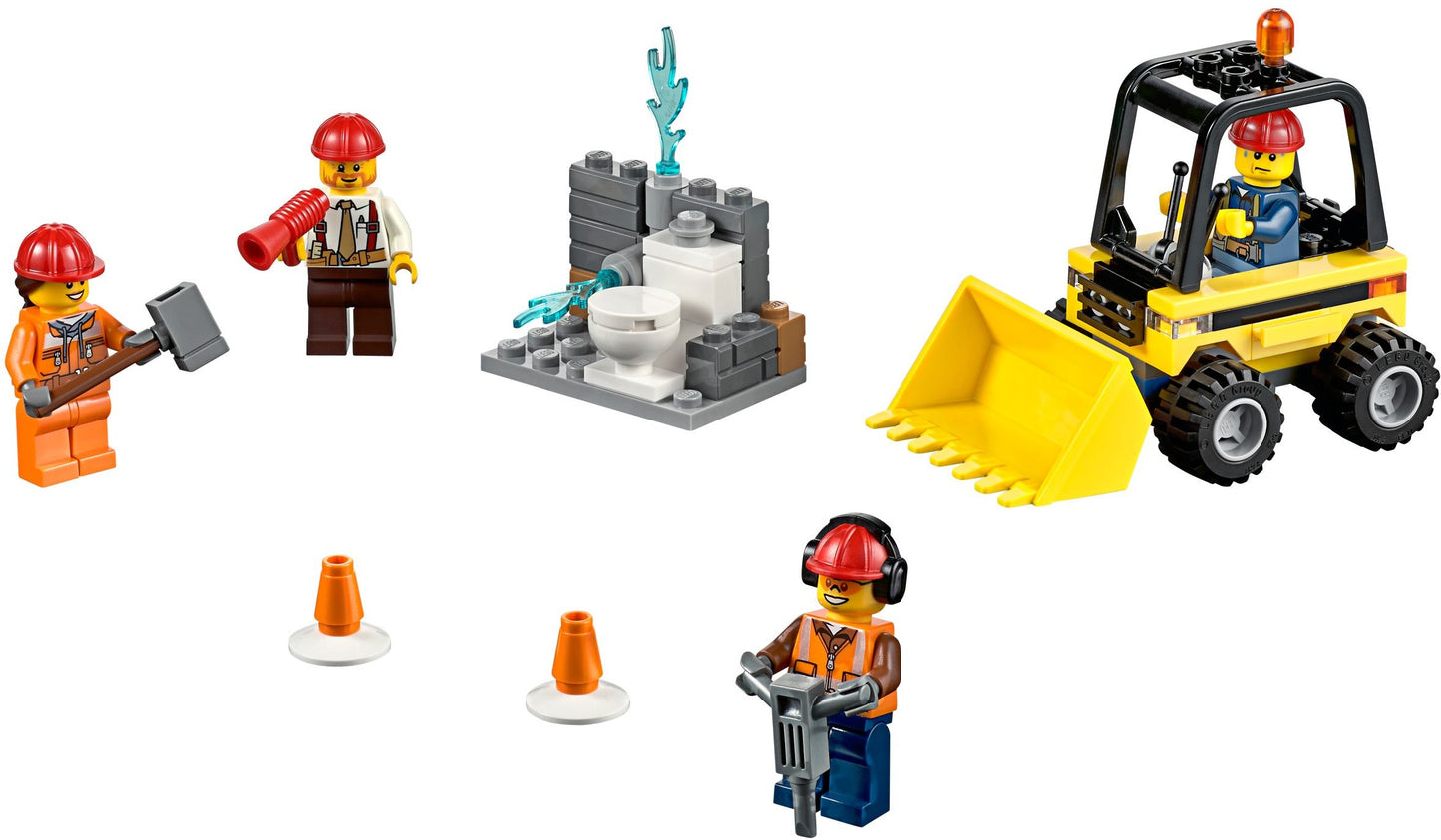 LEGO 60072 Demolition Starter Set with Front Loader & Workers