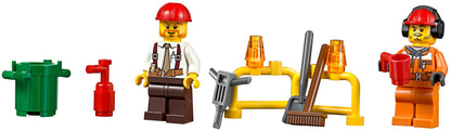 LEGO 60073 Service Truck with Portable Toilet & Crane