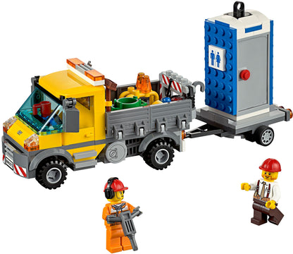 LEGO 60073 Service Truck with Portable Toilet & Crane