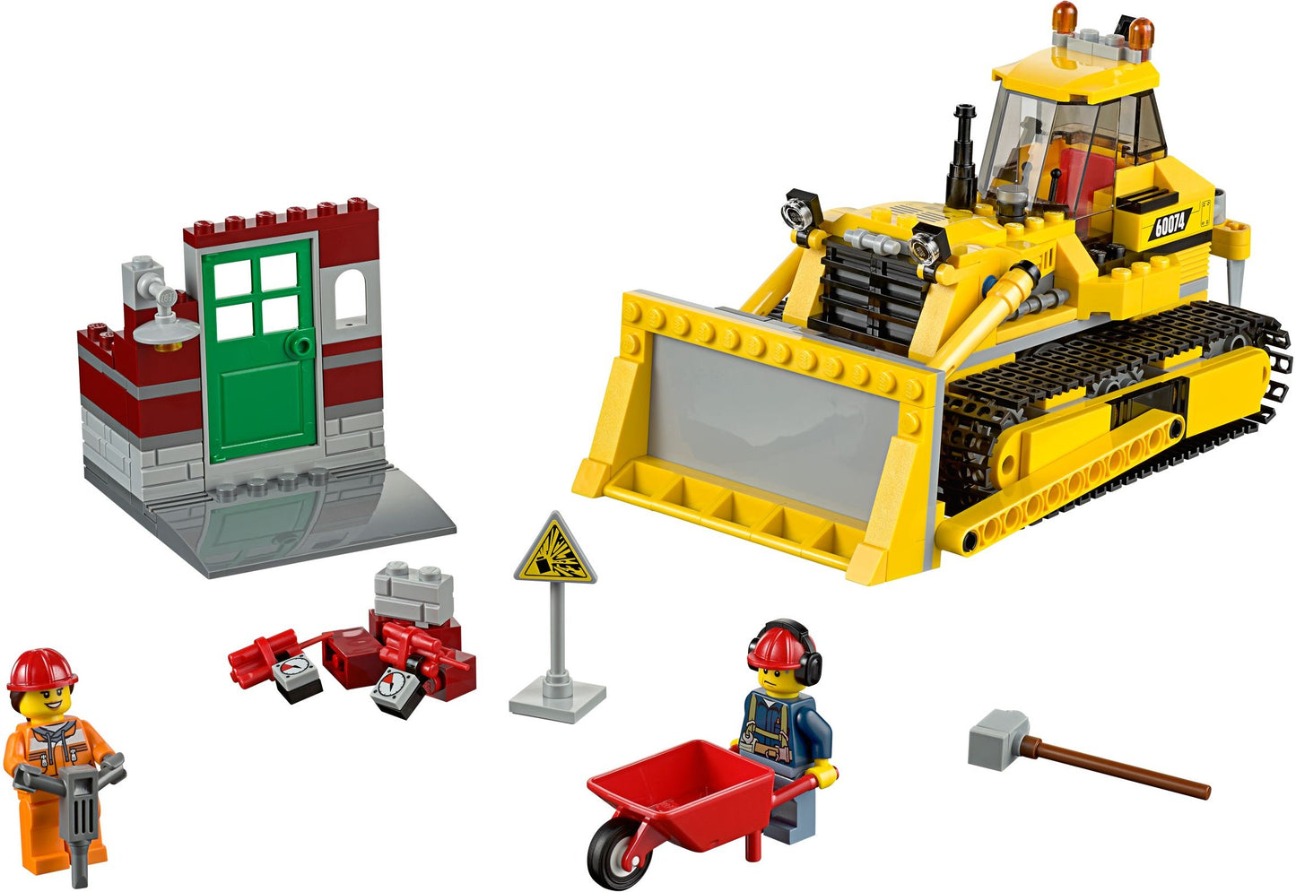LEGO 60074 Bulldozer Demolition Construction Set
