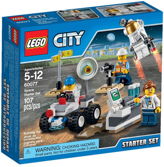 LEGO 60077 Space Starter Set: Mars Rover, Astronauts & Lab - Auzzistore
