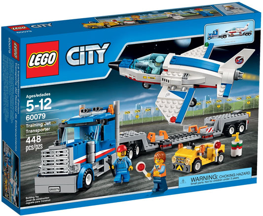 LEGO 60079 Training Jet Transporter: Space Team Jet Plane Toy - Auzzistore