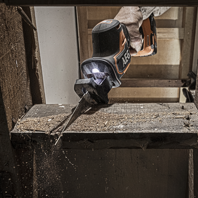 AEG 18V Fusion Brushless 5-Piece Kit - 4.0Ah - Includes Circular Saw, Impact Driver, Hammer Drill, Recip Saw, Grinder