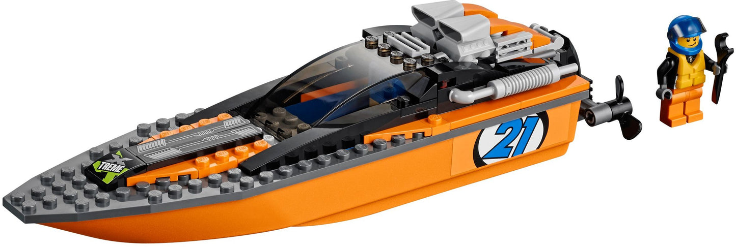 LEGO 60085 4x4 Truck with Powerboat & Trailer