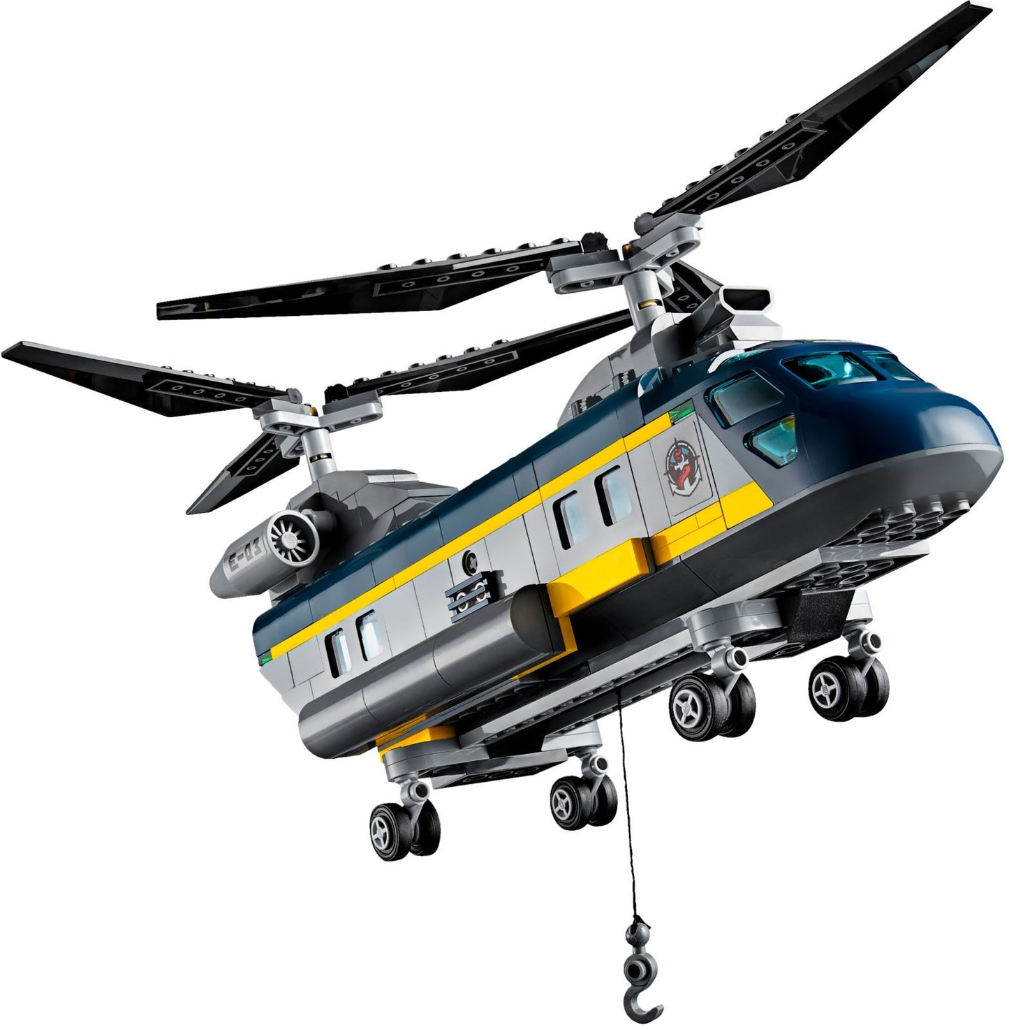 LEGO 60093 Deep Sea Helicopter Rescue Set with Submarine & Diver