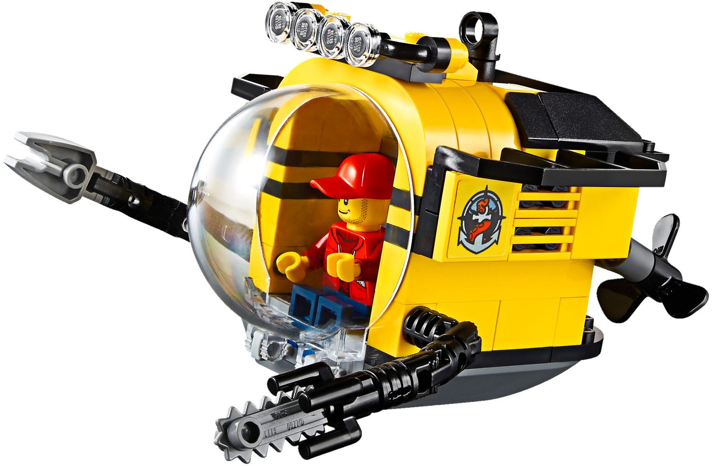 LEGO 60096 Deep Sea Operation Base with Submarine & Seaplane