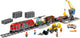 LEGO 60098 Heavy-Haul Train Set with Crane, Helicopter & Backhoe – view 7