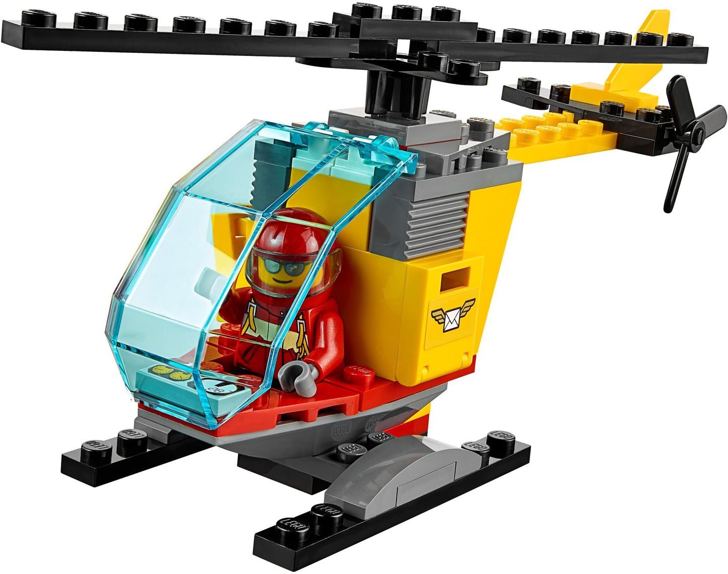 LEGO 60100 Airport Starter Set: Helicopter & Mail Delivery