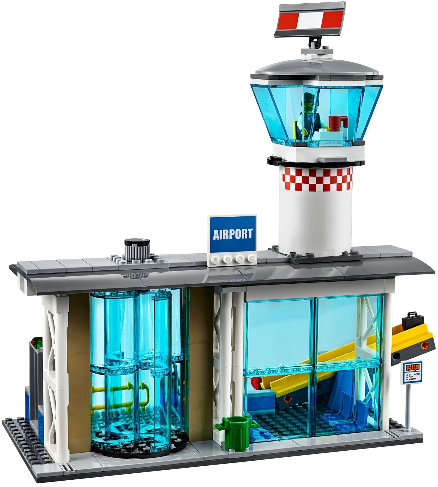 LEGO 60104 Airport Passenger Terminal: Airplane & Minifigures Set