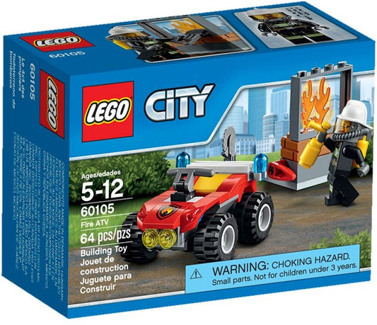 LEGO 60105 Fire ATV: Fire Rescue Ruin Set - Auzzistore