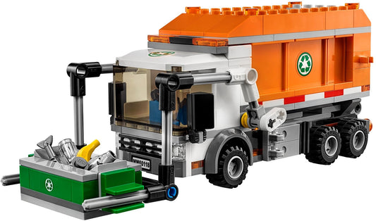 LEGO 60118 Garbage Truck with Minifigures & Lift – view 2 - Auzzistore