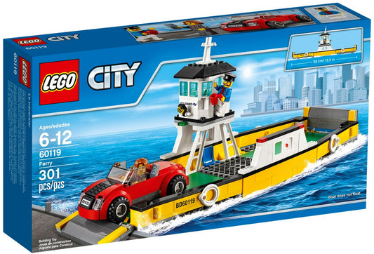 LEGO 60119 Ferry with Car and Minifigures - Auzzistore