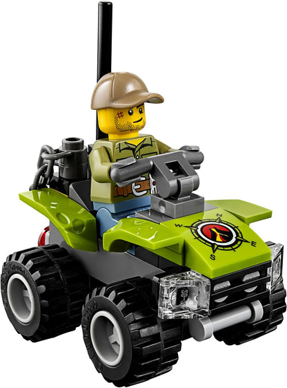 LEGO 60120 Volcano Exploration Truck with Erupting Volcano Playset