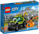 LEGO 60121 Volcano Exploration Truck with Minifigures & Crystal