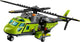 LEGO 60123 Volcano Supply Helicopter with Excavator – view 2