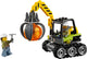 LEGO 60123 Volcano Supply Helicopter with Excavator – view 5