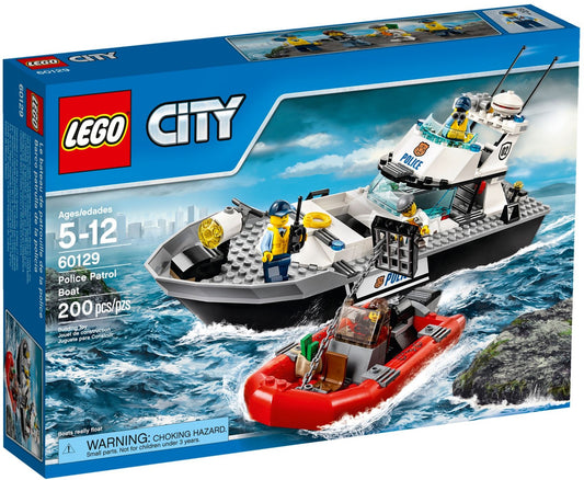 LEGO 60129 Police Patrol Boat: Stop the Prison Island Escape! - Auzzistore