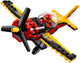 LEGO 60144 Race Plane: Pilot Minifigure & Spinning Propeller – view 2