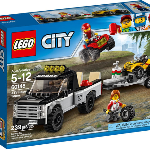 LEGO 60148 ATV Race Team: Truck, Trailer & 2 ATVs - Auzzistore
