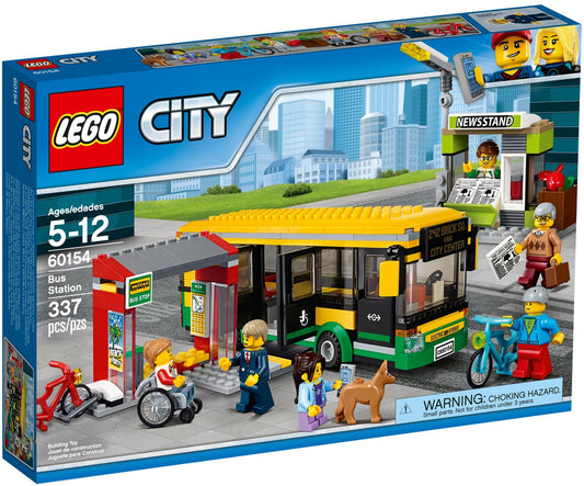 LEGO 60154 City Bus with Stop & Newsstand - Auzzistore