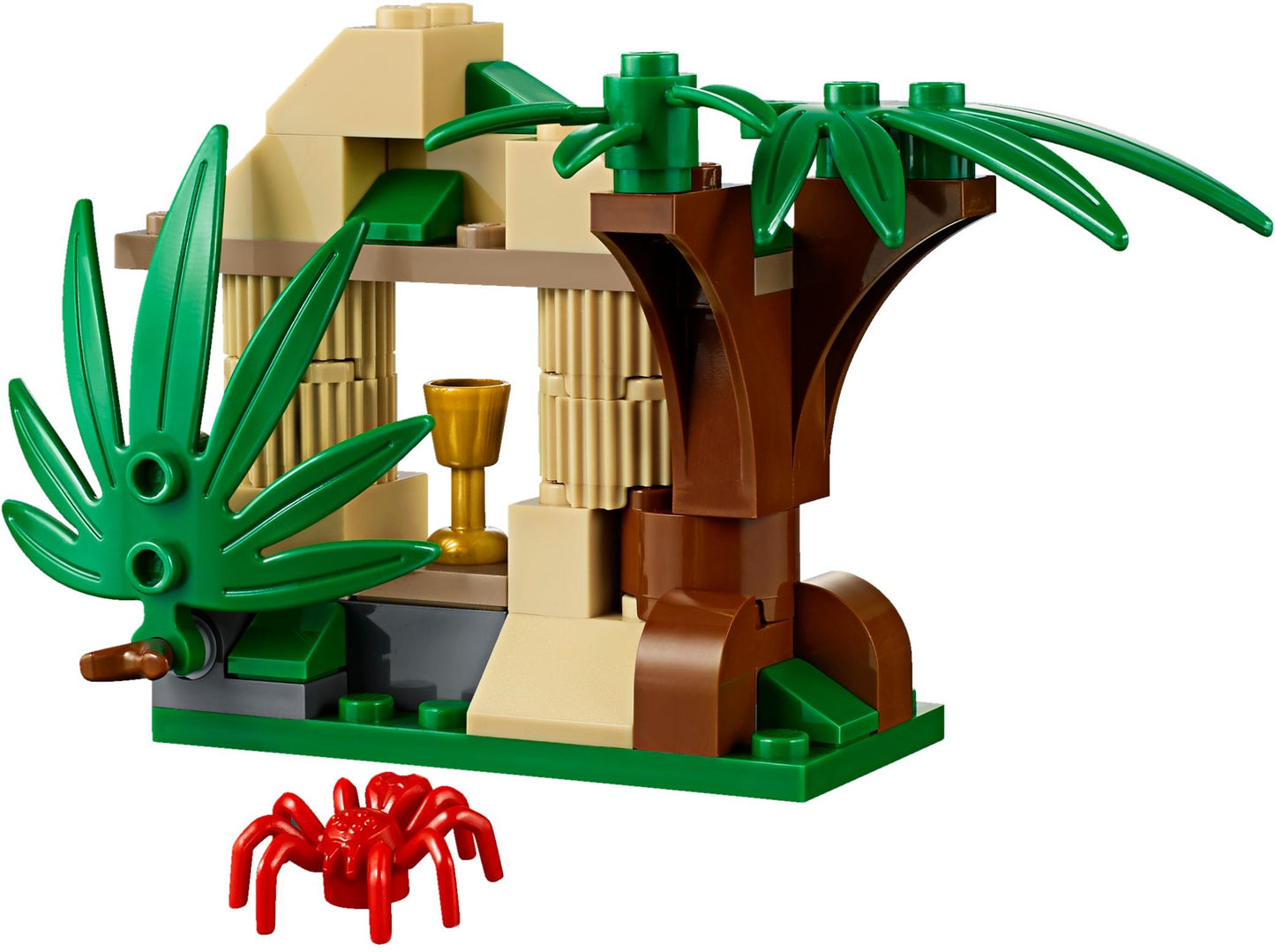 LEGO 60158 Jungle Cargo Helicopter: Temple Explorer with ATV
